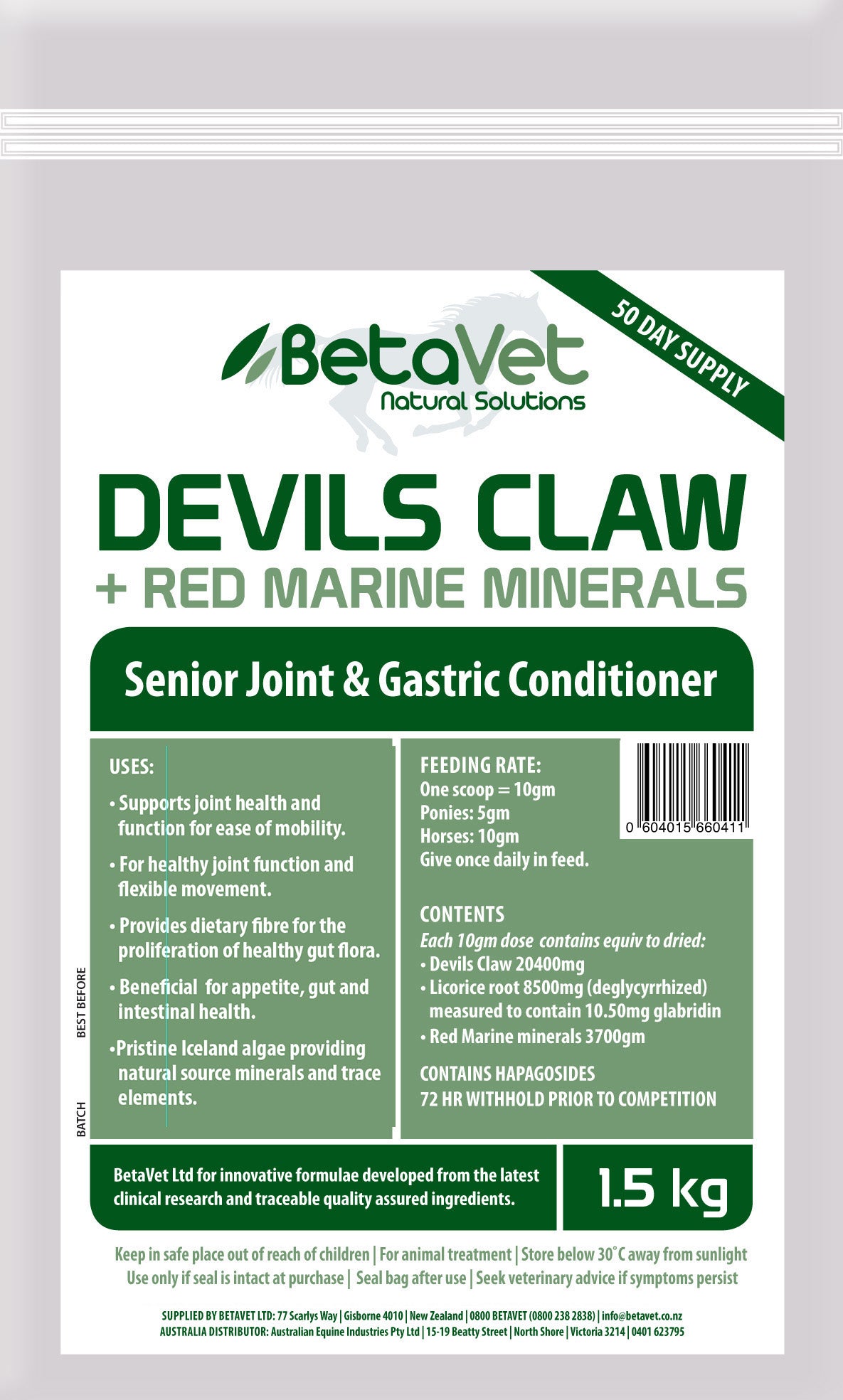 DEVILS CLAW + RED MARINE MINERALS