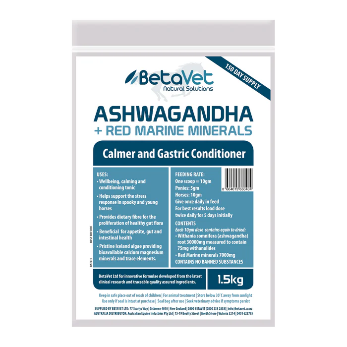 ASHWAGANDHA + RED MARINE MINERALS