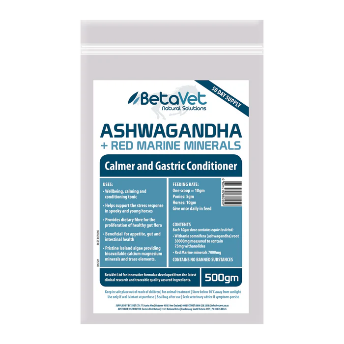 ASHWAGANDHA + RED MARINE MINERALS
