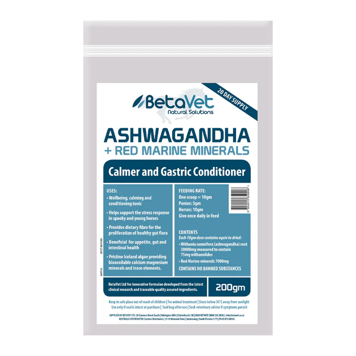 ASHWAGANDHA + RED MARINE MINERALS