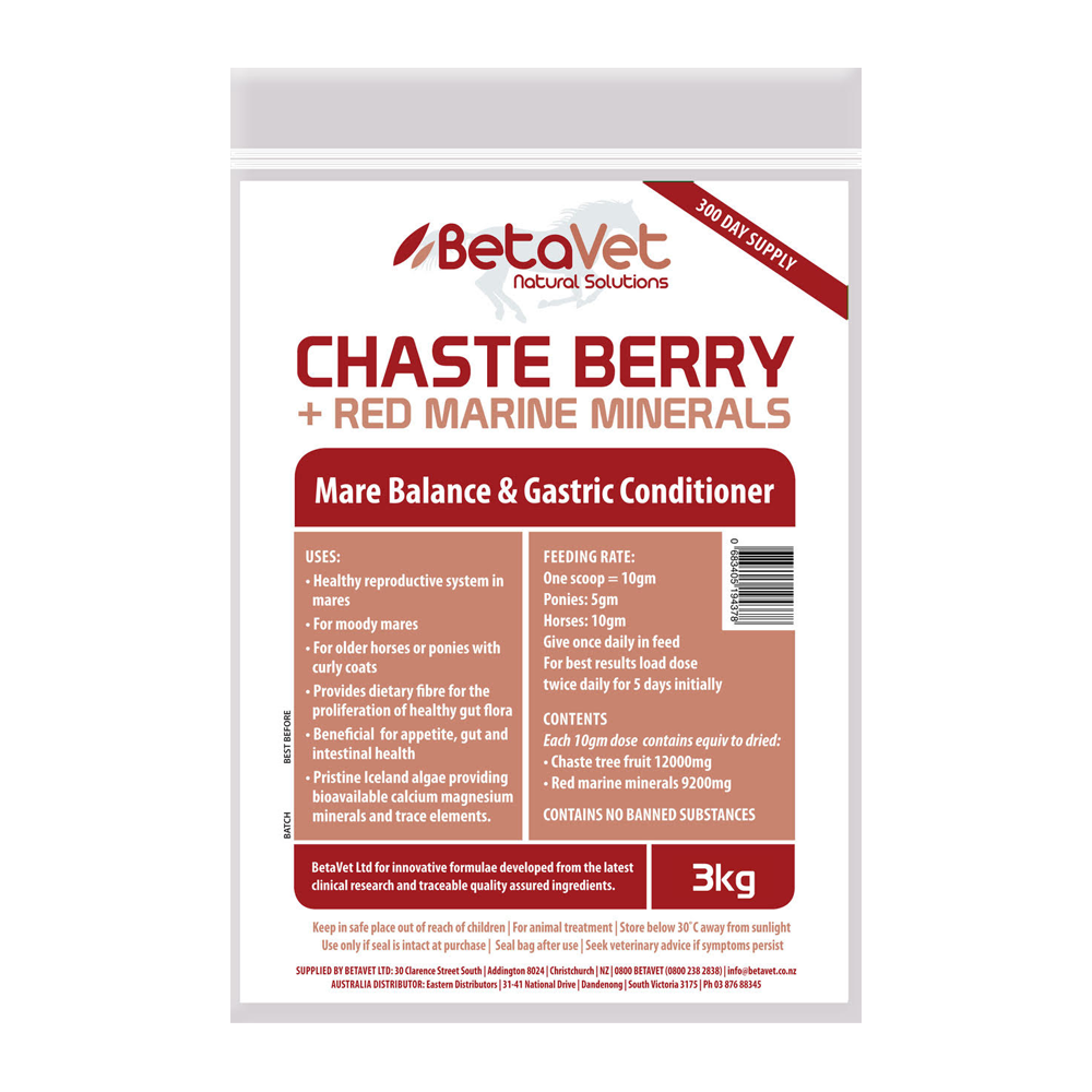 CHASTE BERRY + RED MARINE MINERALS